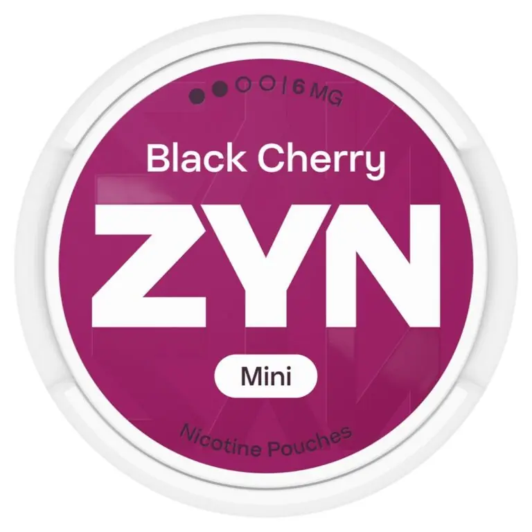 ZYN Black Cherry Mini Dry 6mg (Sweden Label)